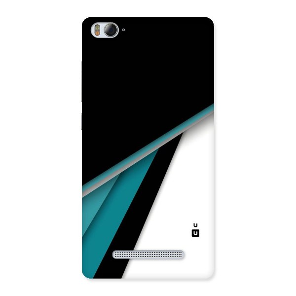 Abstract Lines Of Blue Back Case for Xiaomi Mi4i