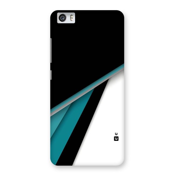 Abstract Lines Of Blue Back Case for Xiaomi Redmi Mi5