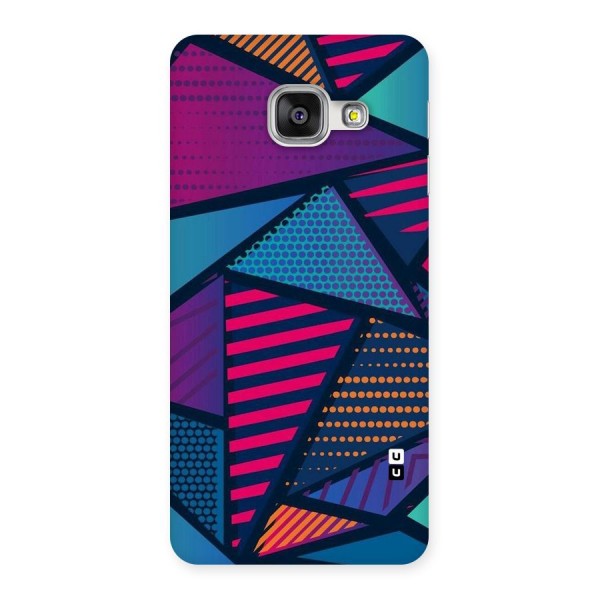 Abstract Lines Polka Back Case for Galaxy A3 2016