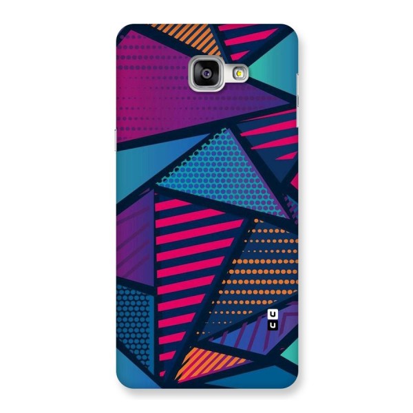 Abstract Lines Polka Back Case for Galaxy A9