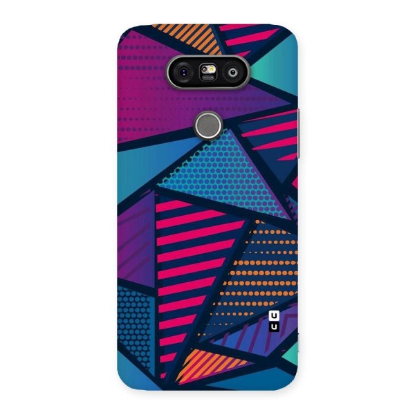 Abstract Lines Polka Back Case for LG G5