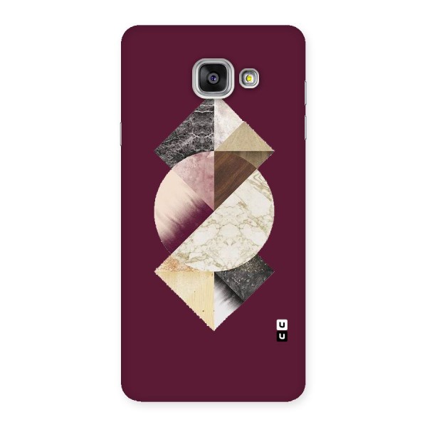 Abstract Marble Pattern Back Case for Galaxy A7 2016