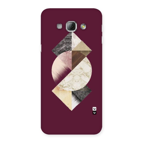 Abstract Marble Pattern Back Case for Galaxy A8