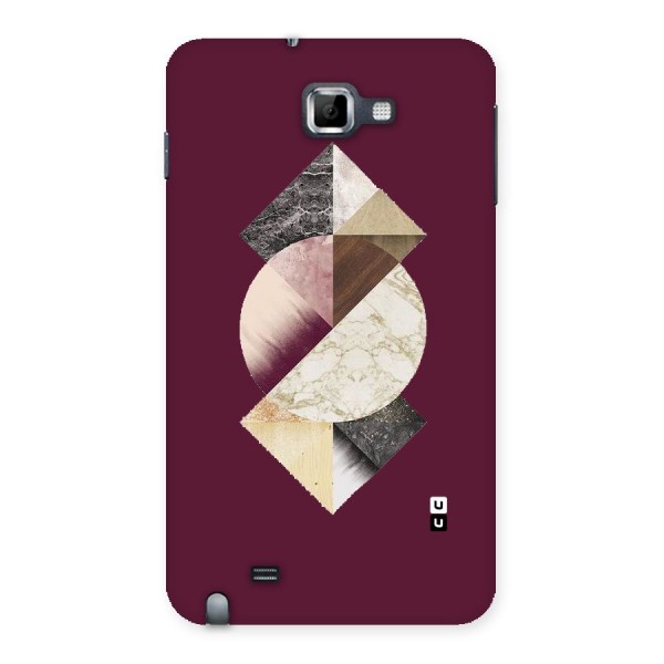 Abstract Marble Pattern Back Case for Galaxy Note