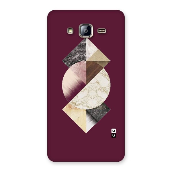 Abstract Marble Pattern Back Case for Galaxy On5