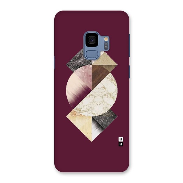 Abstract Marble Pattern Back Case for Galaxy S9