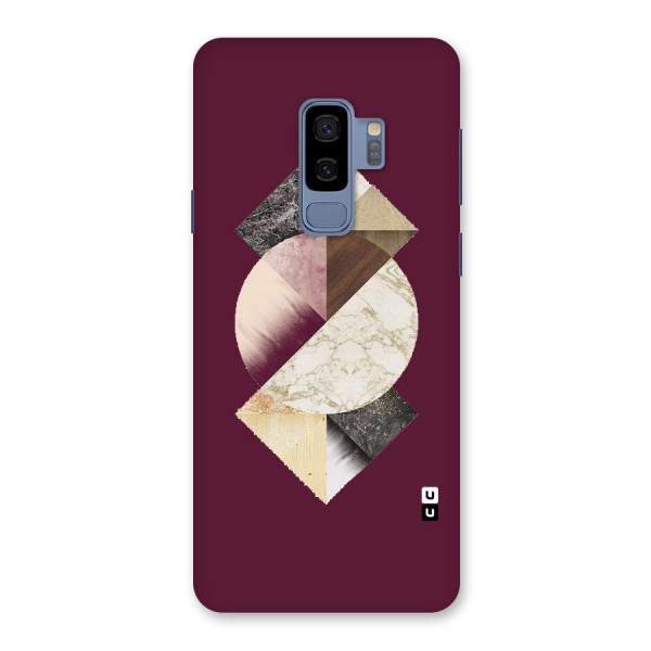 Abstract Marble Pattern Back Case for Galaxy S9 Plus