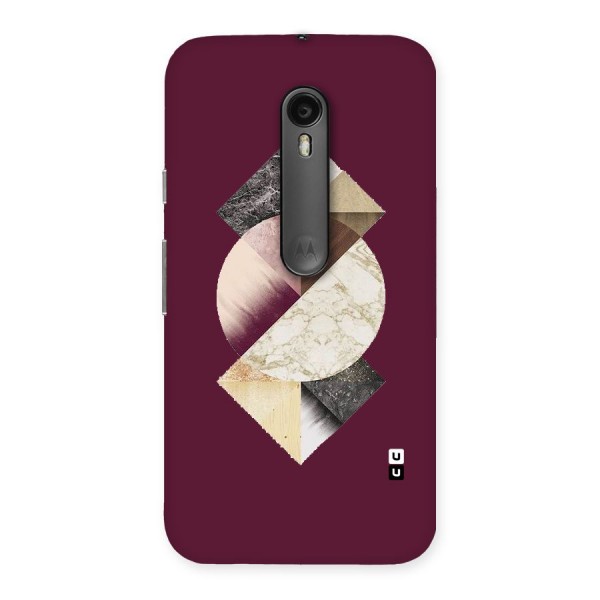 Abstract Marble Pattern Back Case for Moto G3