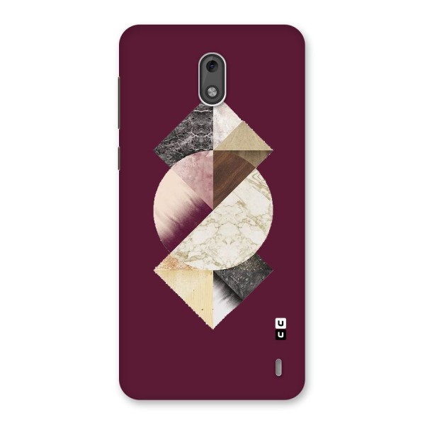 Abstract Marble Pattern Back Case for Nokia 2