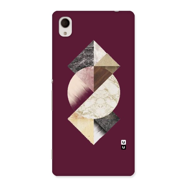 Abstract Marble Pattern Back Case for Sony Xperia M4