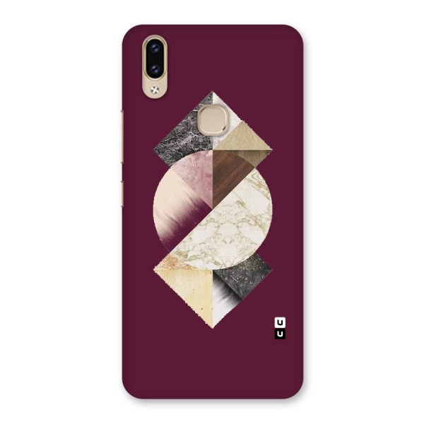 Abstract Marble Pattern Back Case for Vivo V9