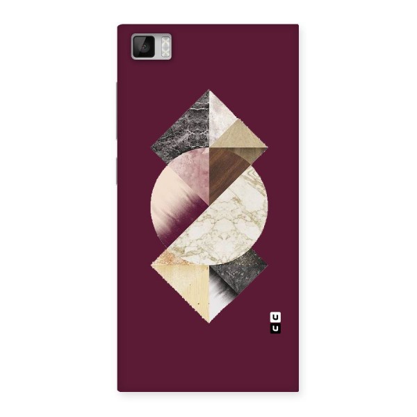 Abstract Marble Pattern Back Case for Xiaomi Mi3