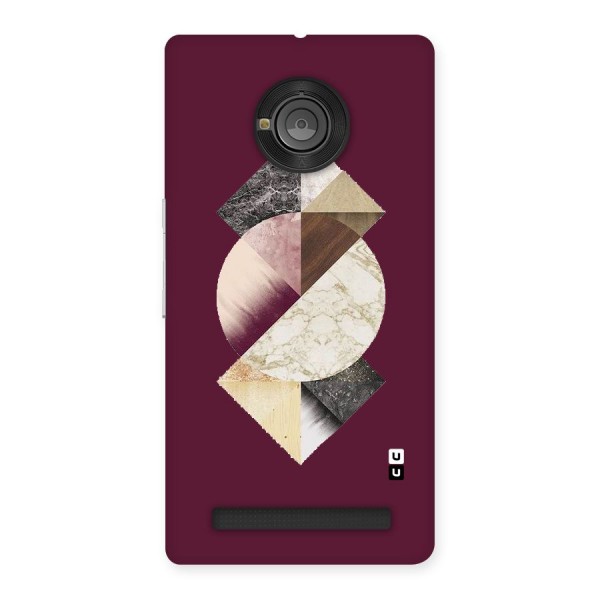 Abstract Marble Pattern Back Case for Yu Yuphoria