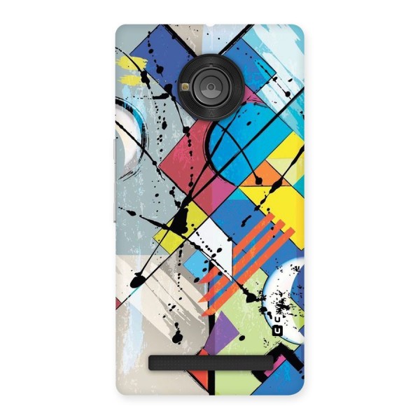 Abstract Paint Shape Back Case for Yu Yuphoria