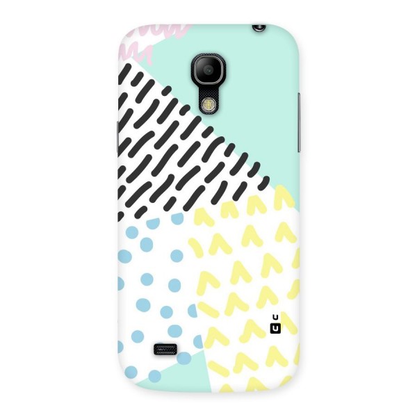 Abstract Pastel Back Case for Galaxy S4 Mini