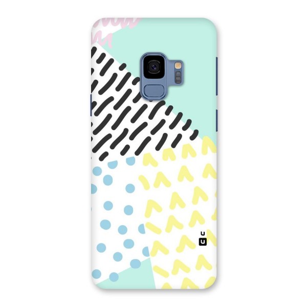 Abstract Pastel Back Case for Galaxy S9