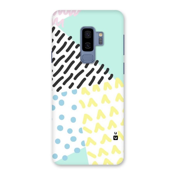 Abstract Pastel Back Case for Galaxy S9 Plus