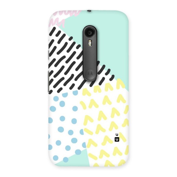 Abstract Pastel Back Case for Moto G3