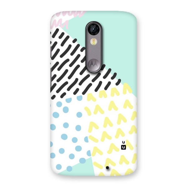 Abstract Pastel Back Case for Moto X Force