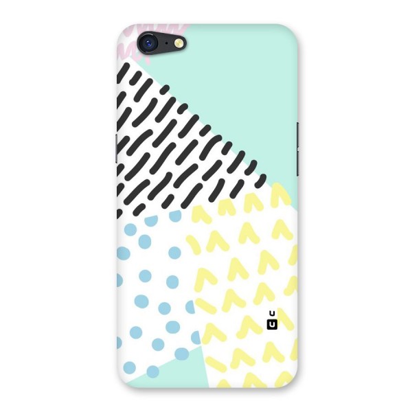 Abstract Pastel Back Case for Oppo A71