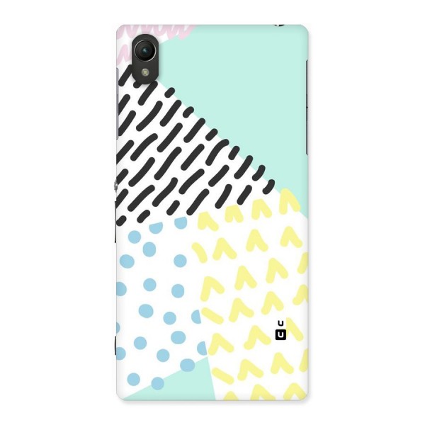 Abstract Pastel Back Case for Sony Xperia Z1