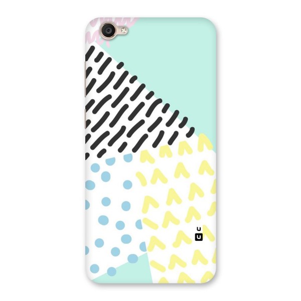 Abstract Pastel Back Case for Vivo Y55s