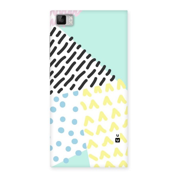 Abstract Pastel Back Case for Xiaomi Mi3