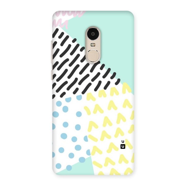 Abstract Pastel Back Case for Xiaomi Redmi Note 4