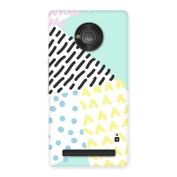 Abstract Pastel Back Case for Yu Yuphoria