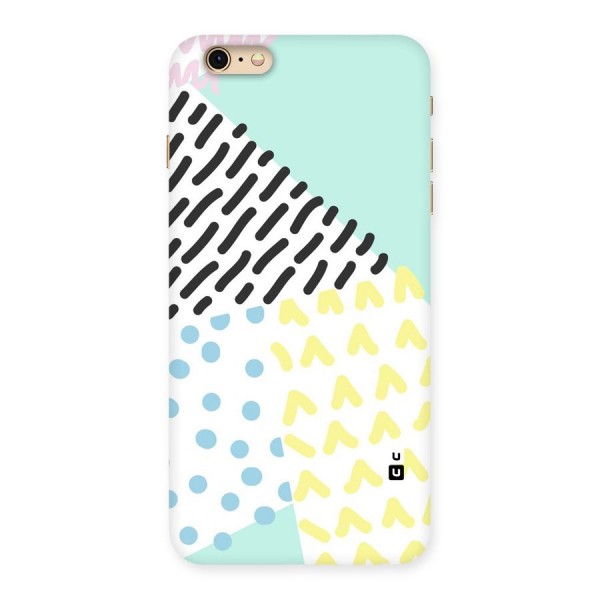 Abstract Pastel Back Case for iPhone 6 Plus 6S Plus