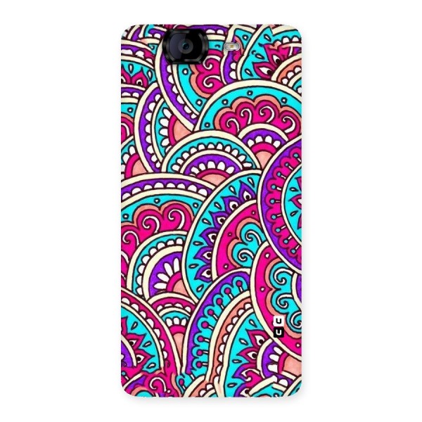 Abstract Rangoli Design Back Case for Canvas Knight A350