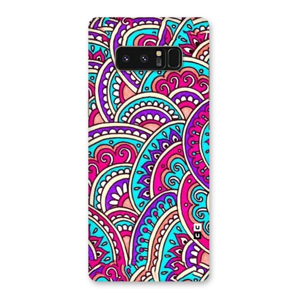 Abstract Rangoli Design Back Case for Galaxy Note 8