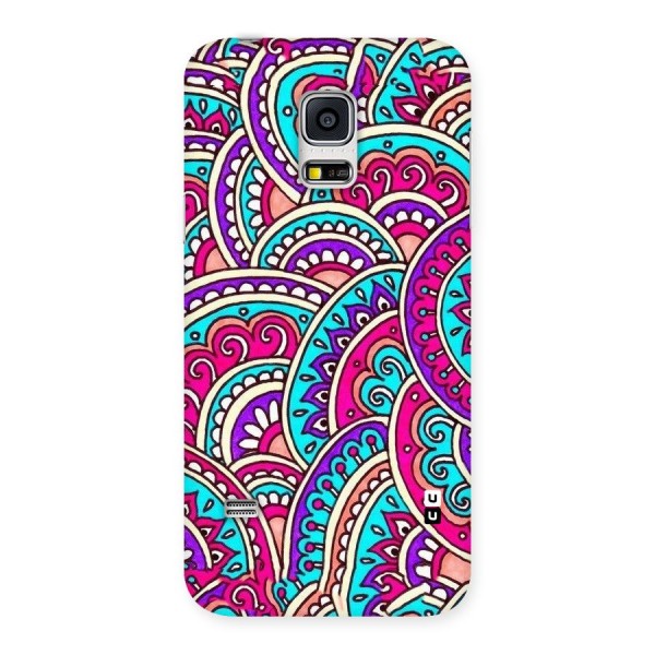 Abstract Rangoli Design Back Case for Galaxy S5 Mini