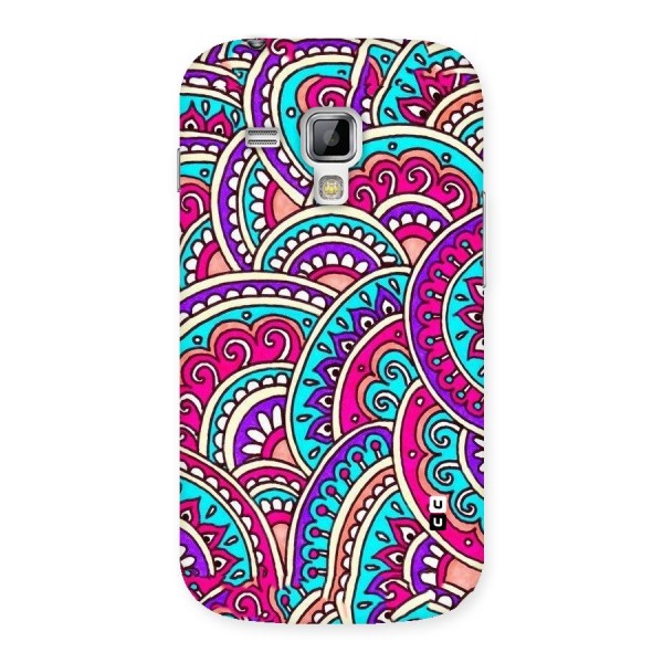 Abstract Rangoli Design Back Case for Galaxy S Duos