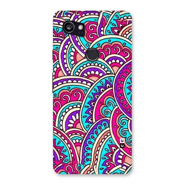 Abstract Rangoli Design Back Case for Google Pixel 2 XL