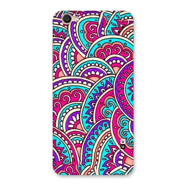 Abstract Rangoli Design Back Case for Vivo Y55s