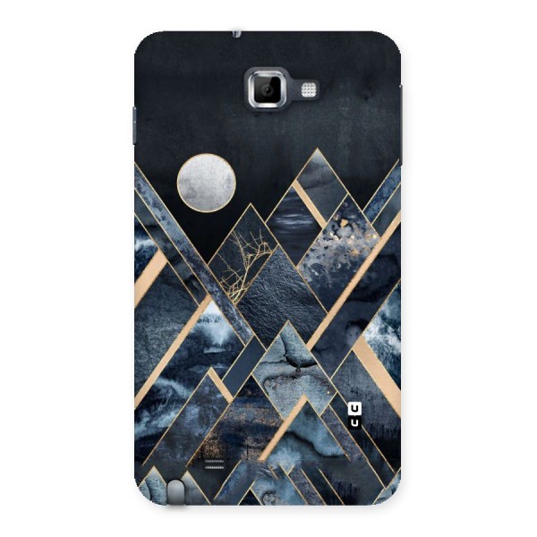 Abstract Scenic Design Back Case for Galaxy Note