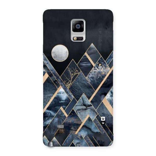 Abstract Scenic Design Back Case for Galaxy Note 4