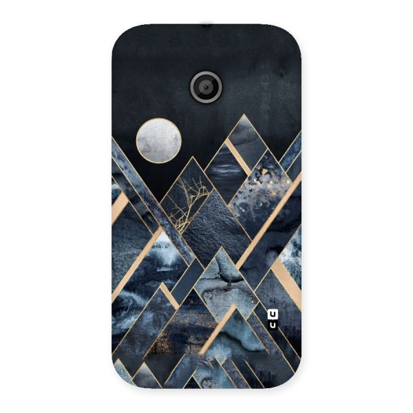 Abstract Scenic Design Back Case for Moto E