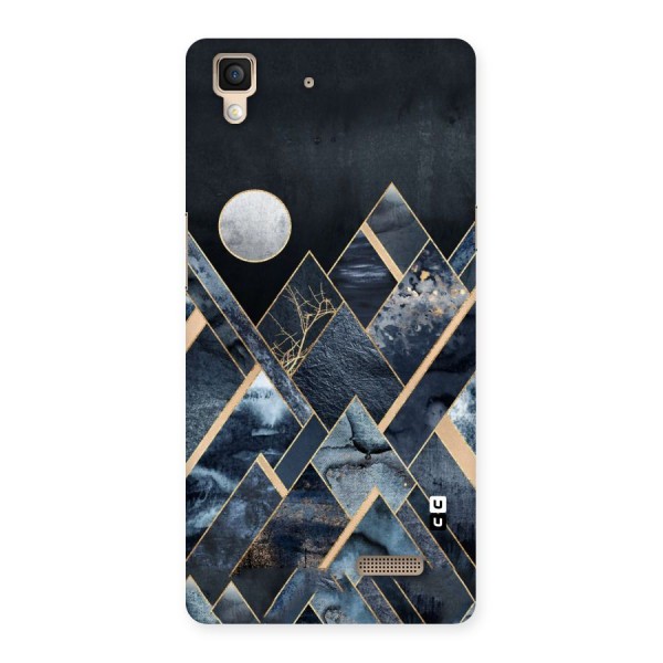 Abstract Scenic Design Back Case for Oppo R7