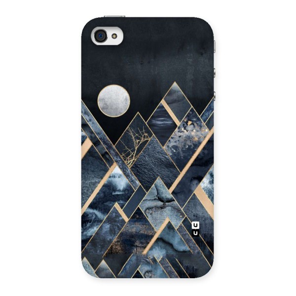 Abstract Scenic Design Back Case for iPhone 4 4s