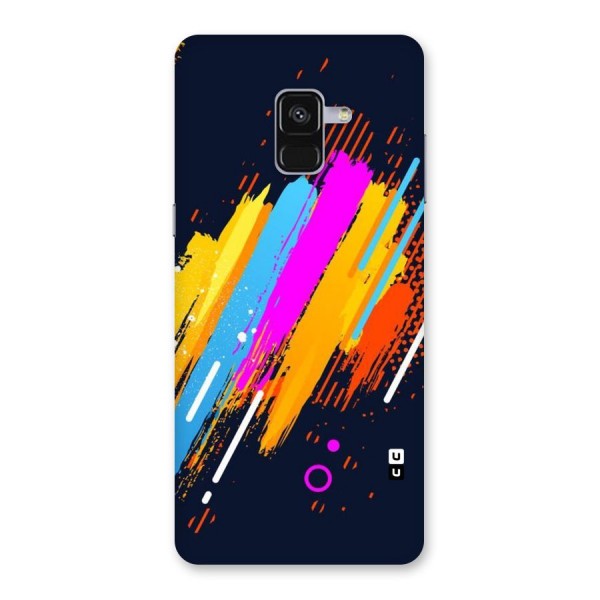 Abstract Shades Back Case for Galaxy A8 Plus