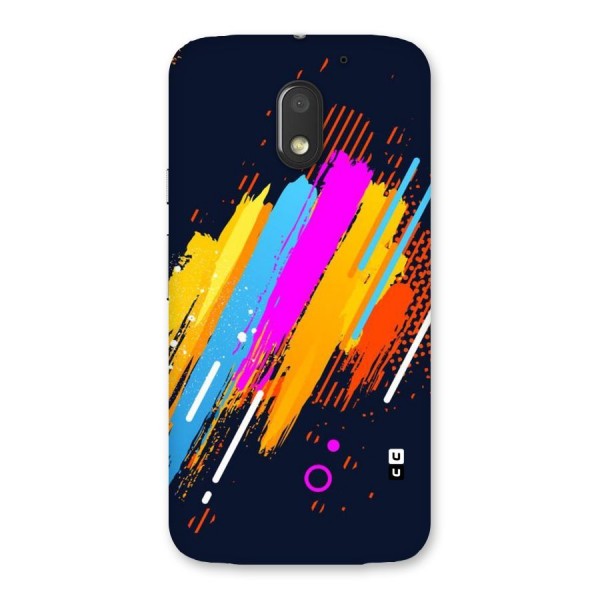 Abstract Shades Back Case for Moto E3 Power