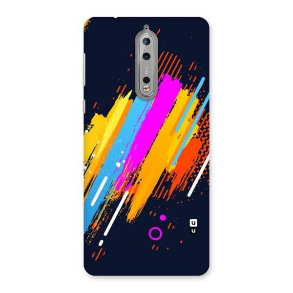 Abstract Shades Back Case for Nokia 8