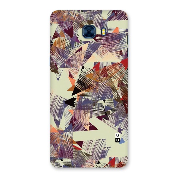 Abstract Sketch Back Case for Galaxy C7 Pro