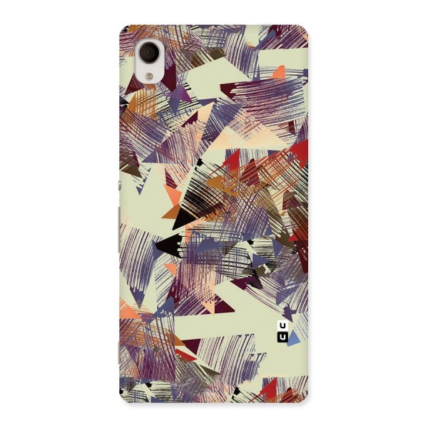 Abstract Sketch Back Case for Sony Xperia M4