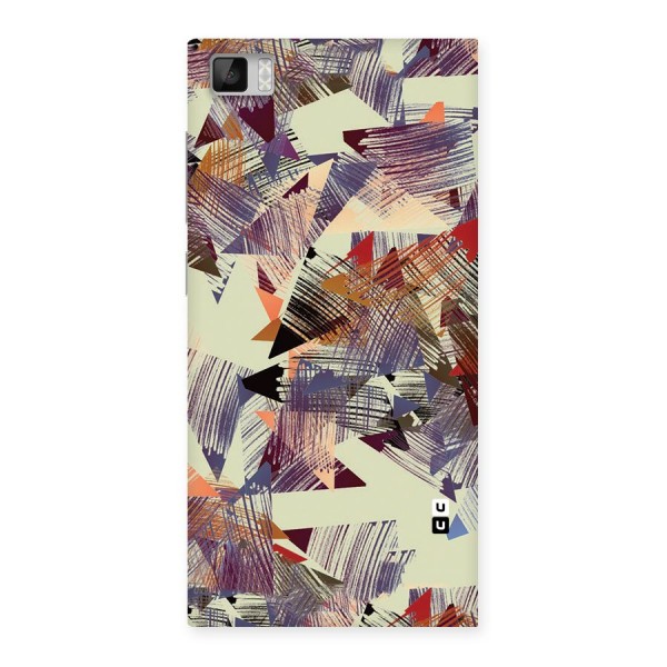 Abstract Sketch Back Case for Xiaomi Mi3