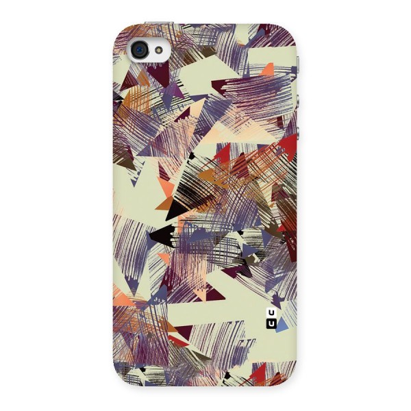 Abstract Sketch Back Case for iPhone 4 4s