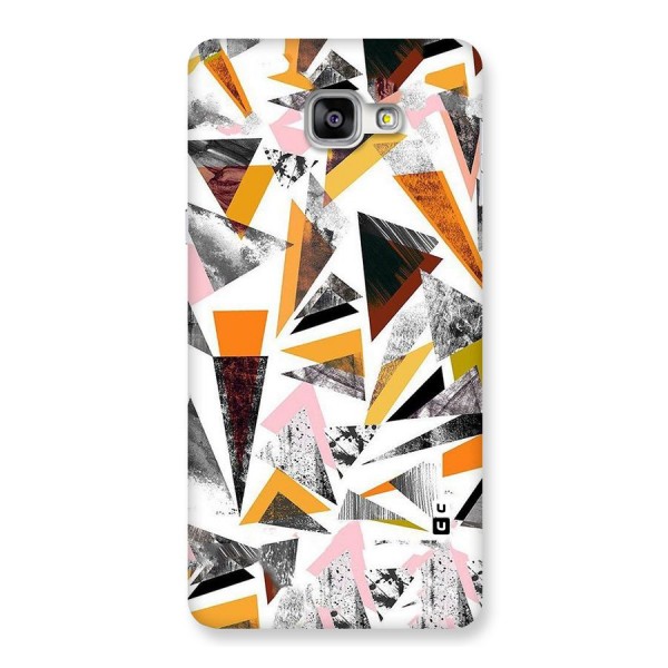 Abstract Sketchy Triangles Back Case for Galaxy A9