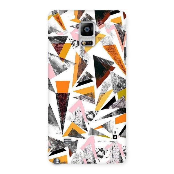 Abstract Sketchy Triangles Back Case for Galaxy Note 4